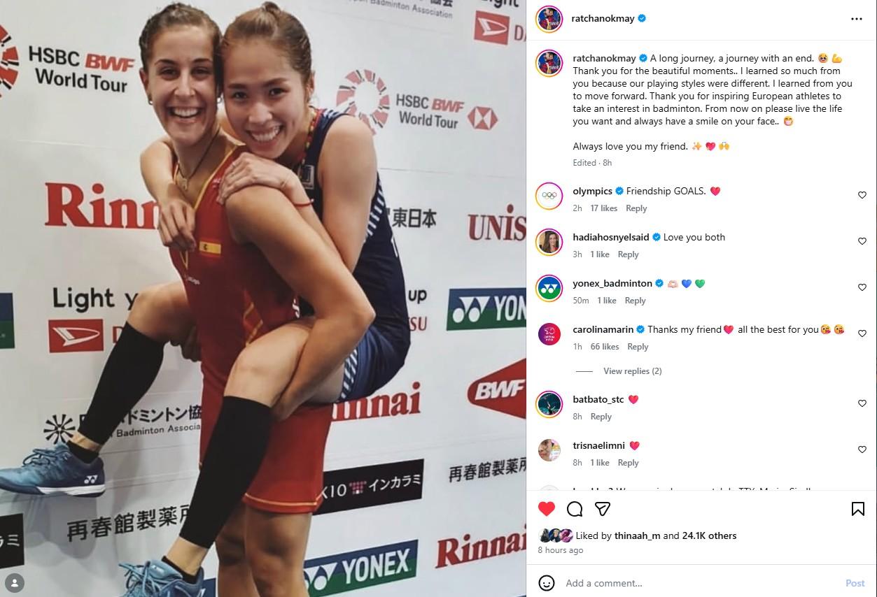 因达农：卡罗琳娜，永远爱你，我的朋友。
漫长的征途，终至终点。
谢谢你，感谢那些