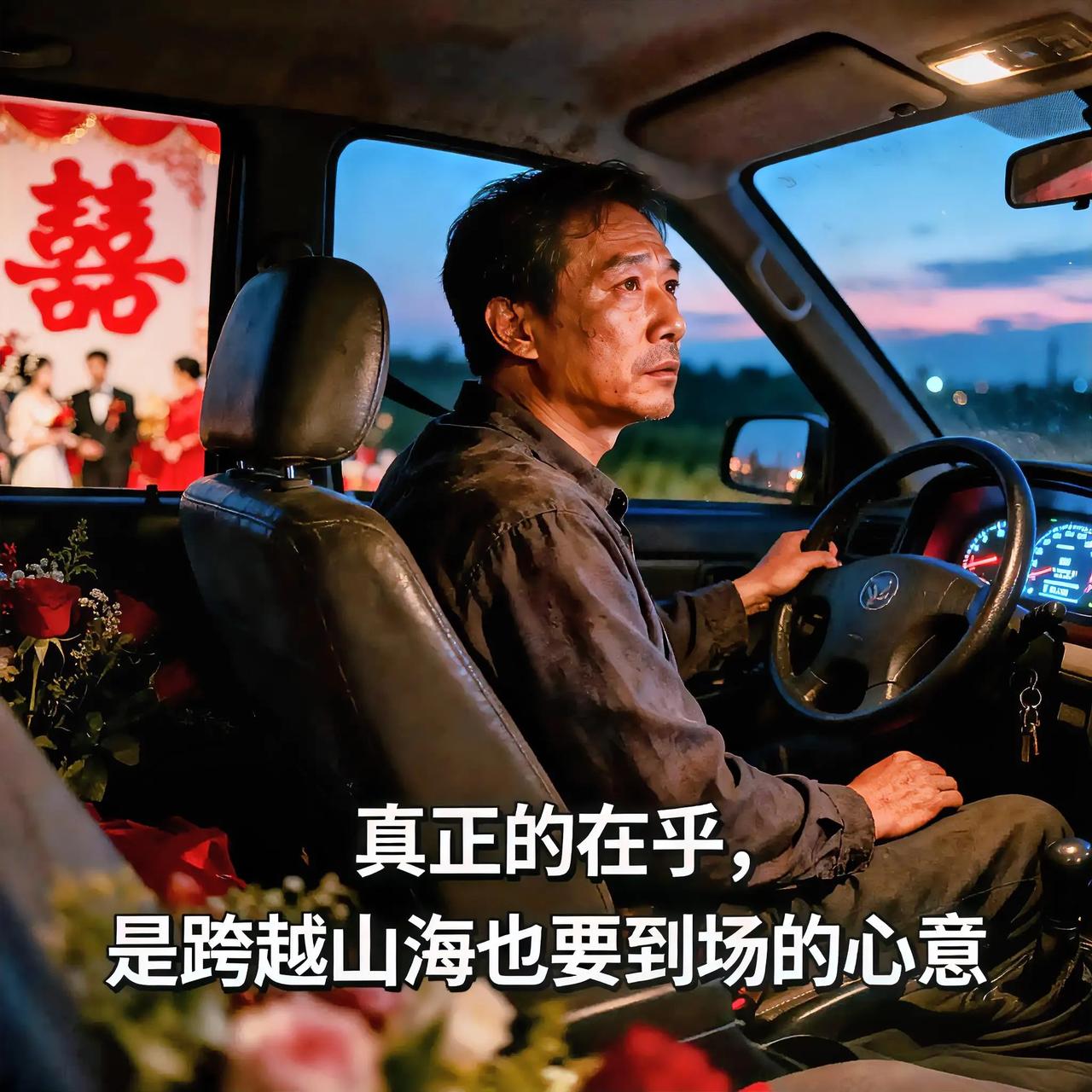 姑父开20多小时车赴侄女婚礼！亲情从不怕路远
 
“真正的在乎，是跨越山海也要到