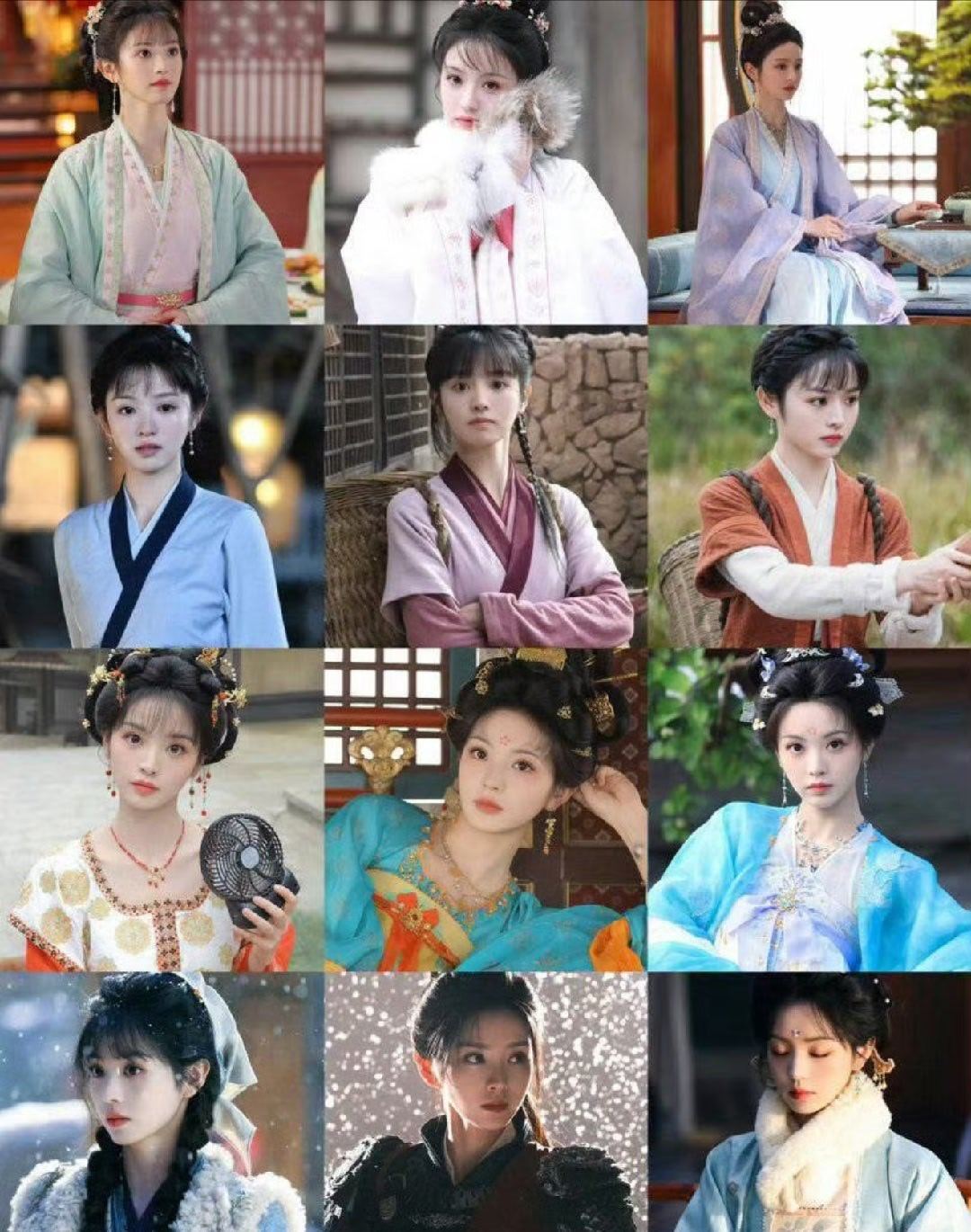 田曦薇 有刘海儿漂亮没刘海儿也漂亮 田曦薇的子夜归中的武祯（那么多没有刘海好看的
