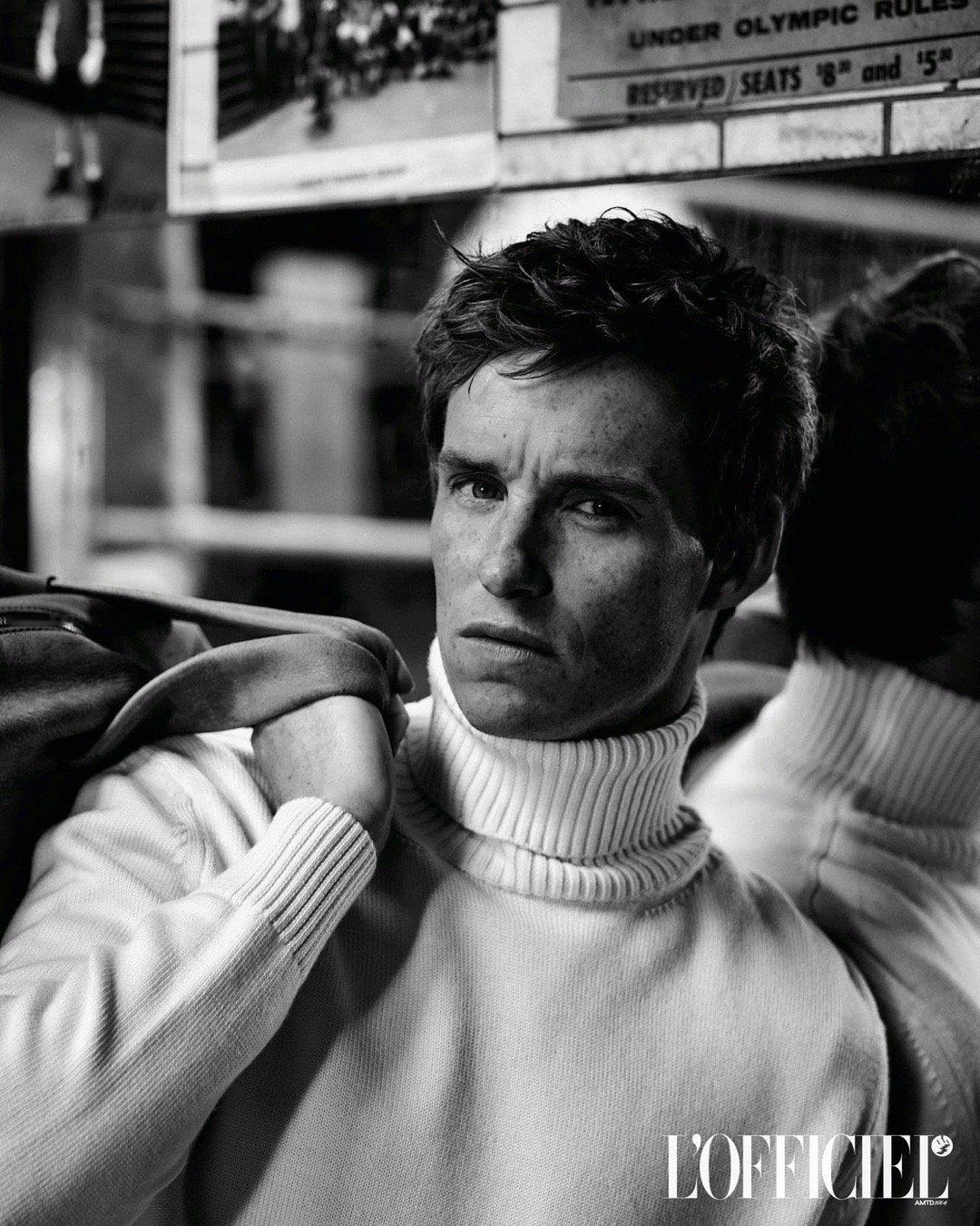 小雀斑Eddie Redmayne《L'Officiel》杂志新写真[干饭人] 