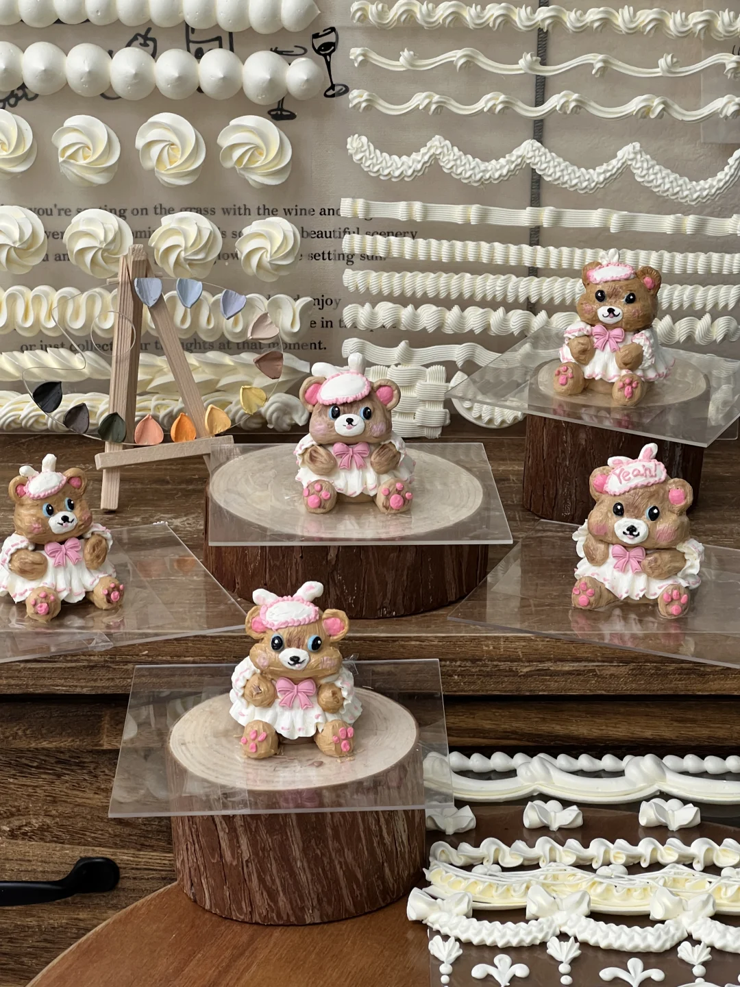 立体卡通奶油霜娃娃装饰｜11.10期作品合集