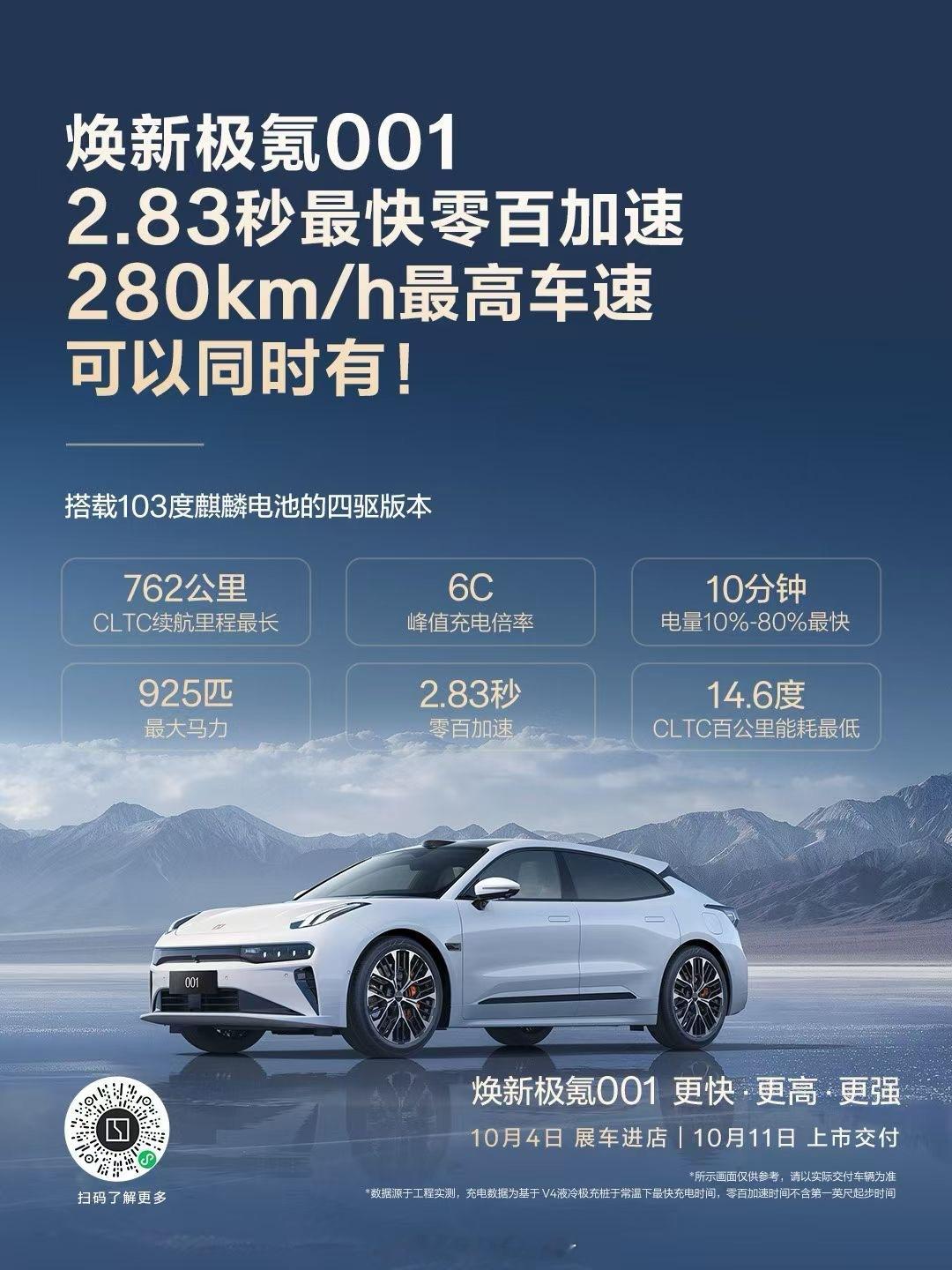 🚀🚀🚀2.83秒破百🚀🚀🚀极速280公里每小时新款极氪001这个性能