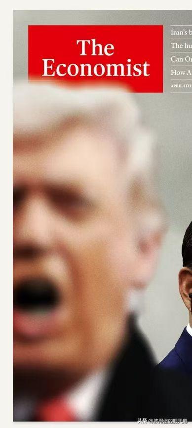 经济学人最新一期的封面颇有深意。

涉及一号，不知道能不能发。

前景是虚化的在