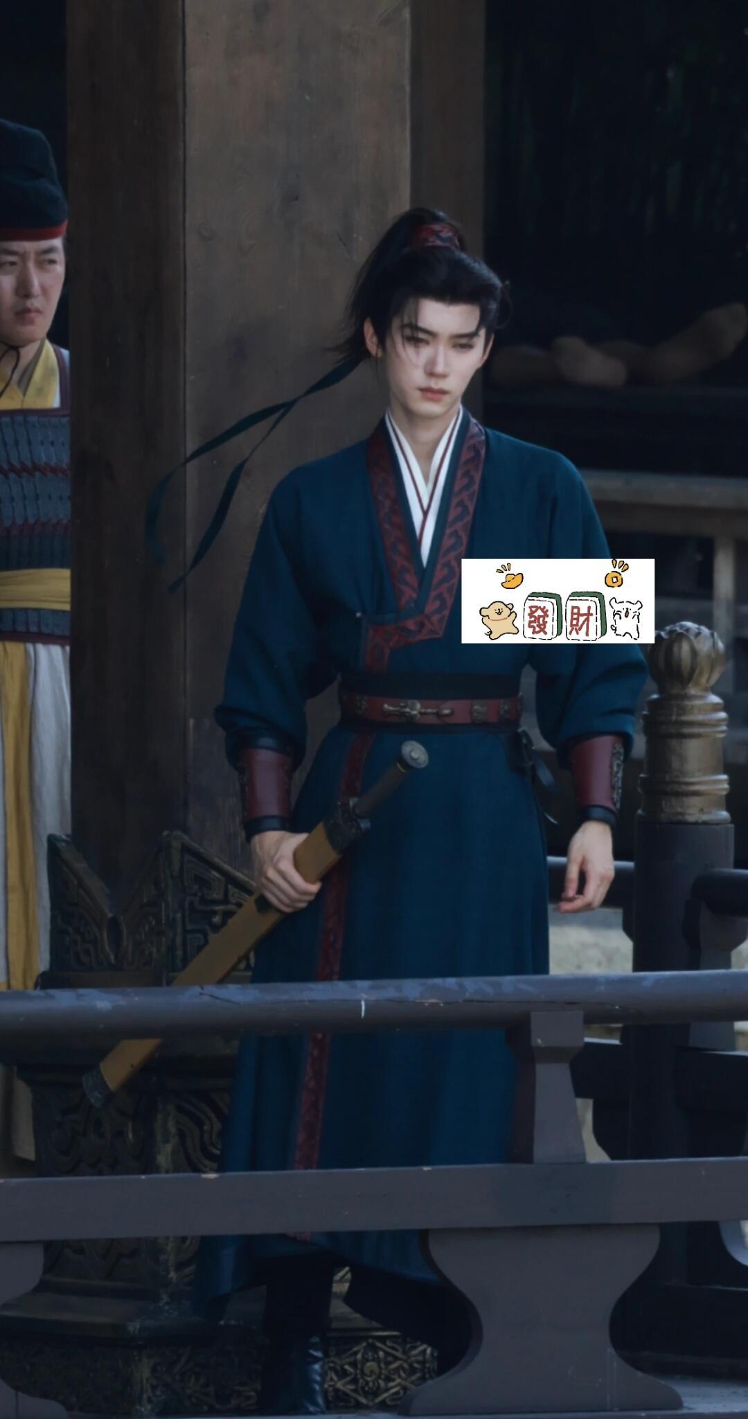 看点周翊然《翘楚》的DP生图发带飘起来的那个也太动漫了吧？？帅 ​​​
