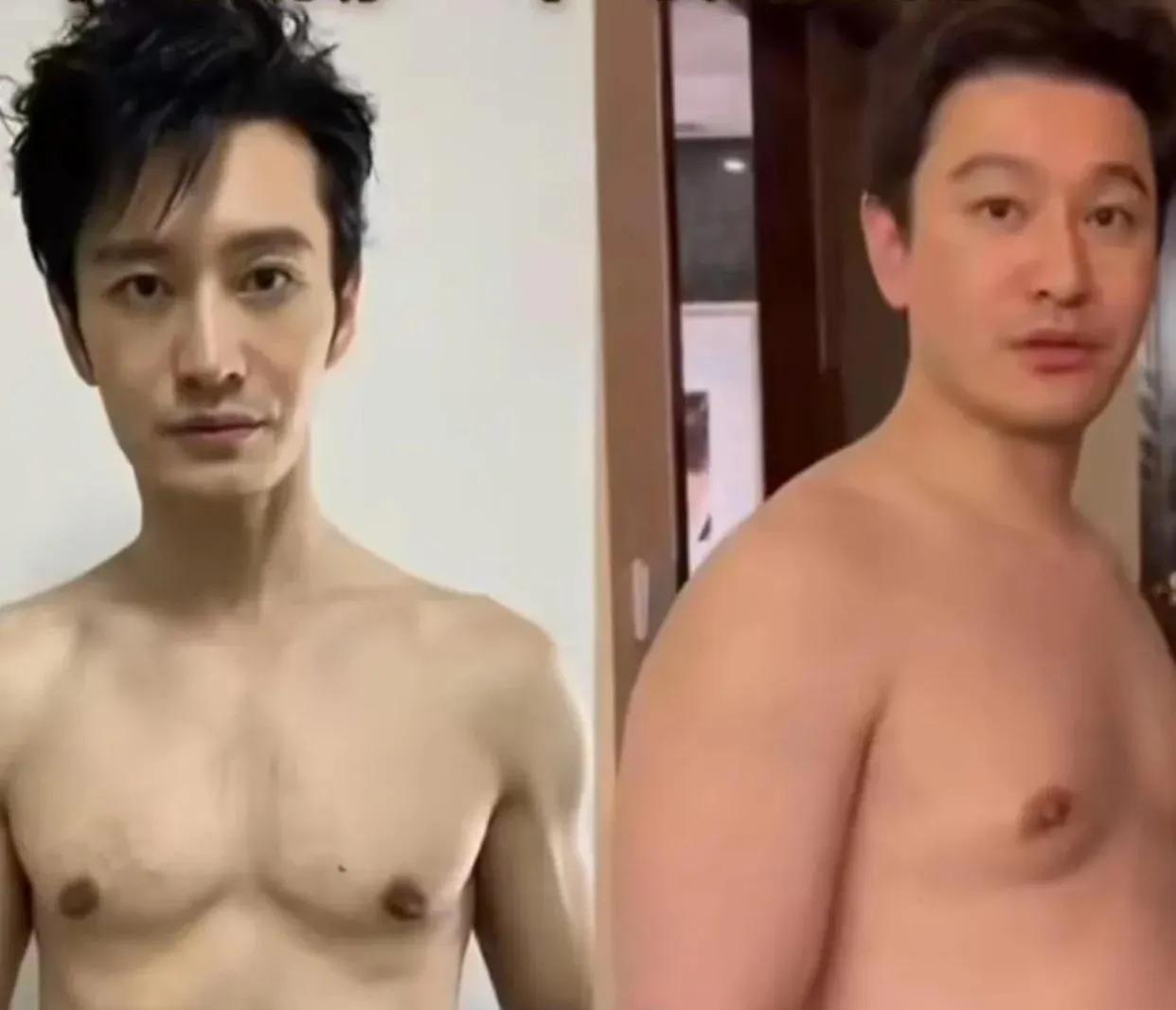 黄晓明为电影献身，真的暴瘦了30斤，看着瘦骨嶙峋，这瘦下来的看着太可怕了，感觉整