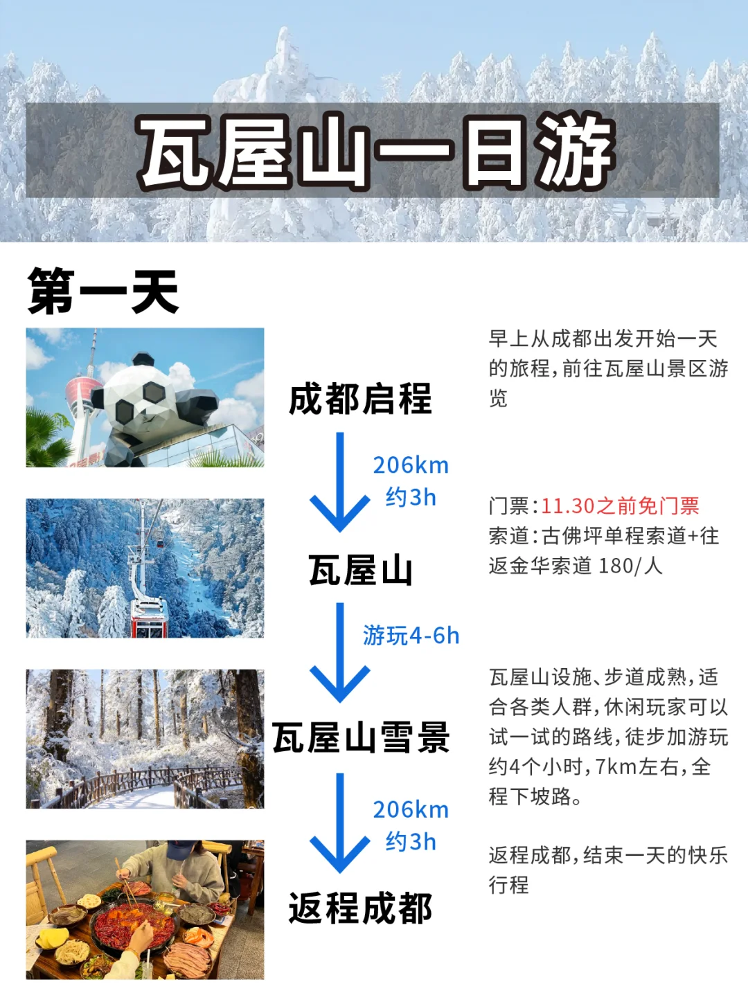 瓦屋山限时免门票啦🎫给我无脑冲就对了！