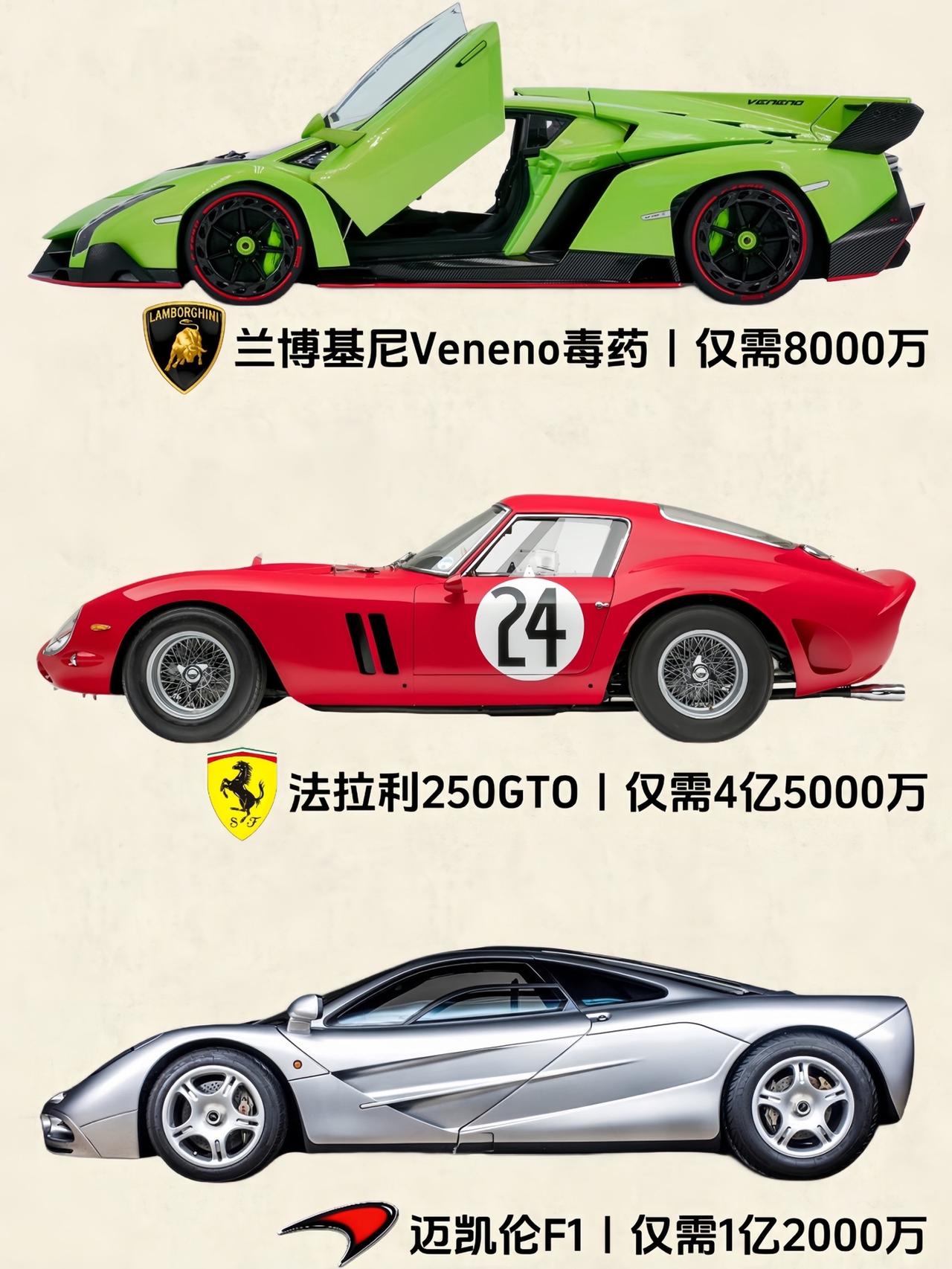 你人生中的第一台牛马伦会怎么选？法拉利 #迈凯伦