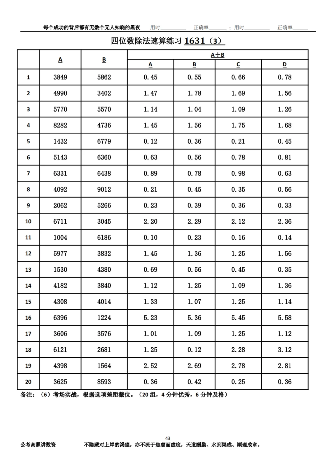 资料分析速算练习1631