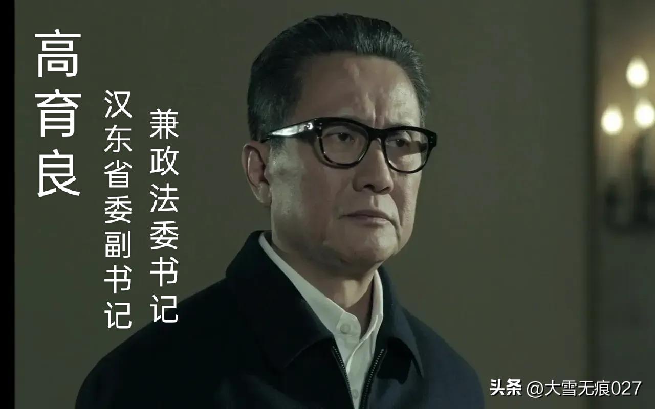 赵立冬后面站着的，假如是高育良，会怎么样？
何黎明，省委政法委常务副书记，正厅级