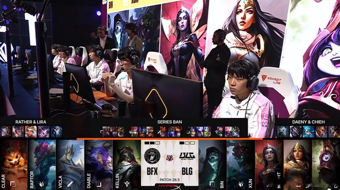 BLG中上 Bin掘墓+Knight妖姬！BLG中上图四要发力了，让大伙看个决胜