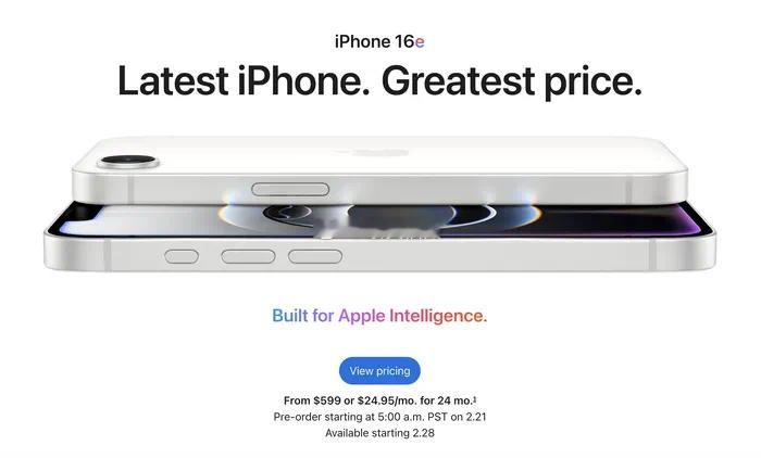 iPhone16e 苹果iPhone全面放弃实体Home键！在售机型已全部改为全