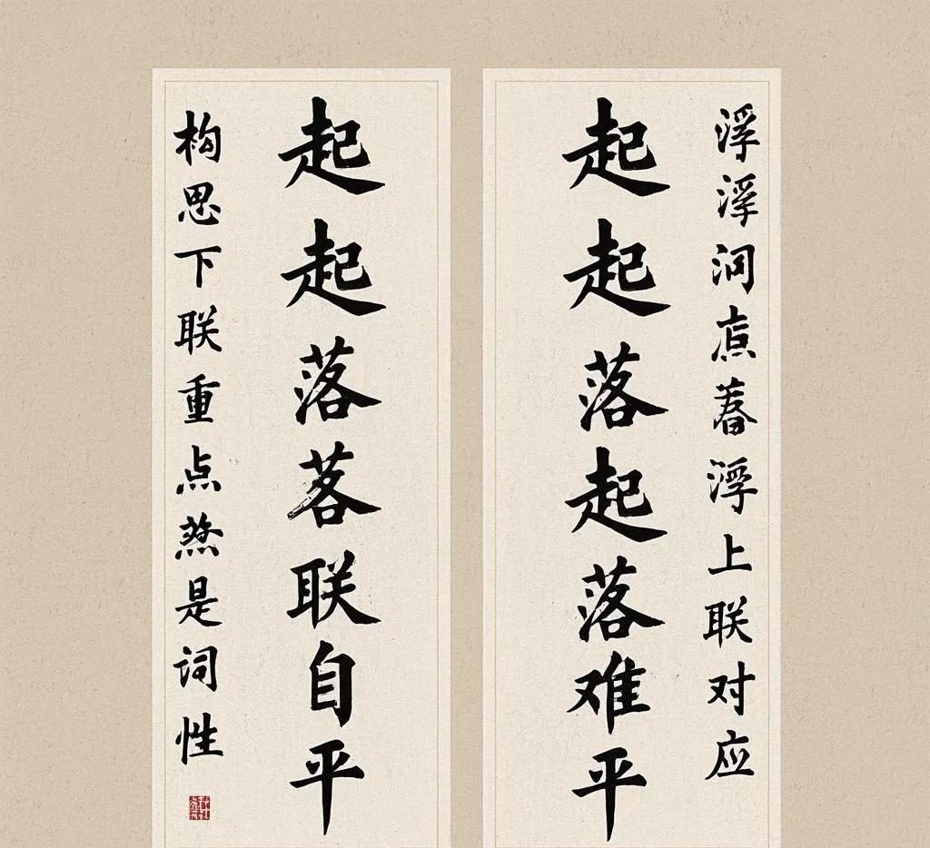 1. 起起落落，起落难平
2. 分分合合，分合无常
3. 浮浮沉沉，浮沉自安