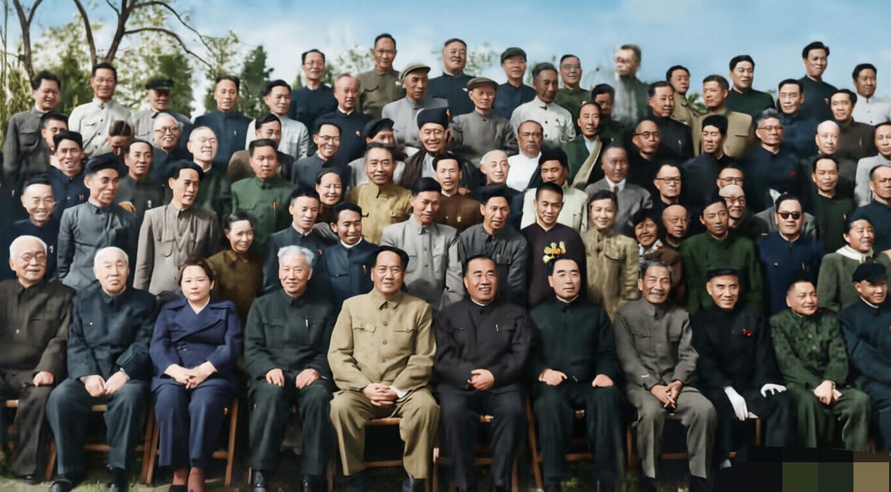 这是第一代领导人最齐的一张照片