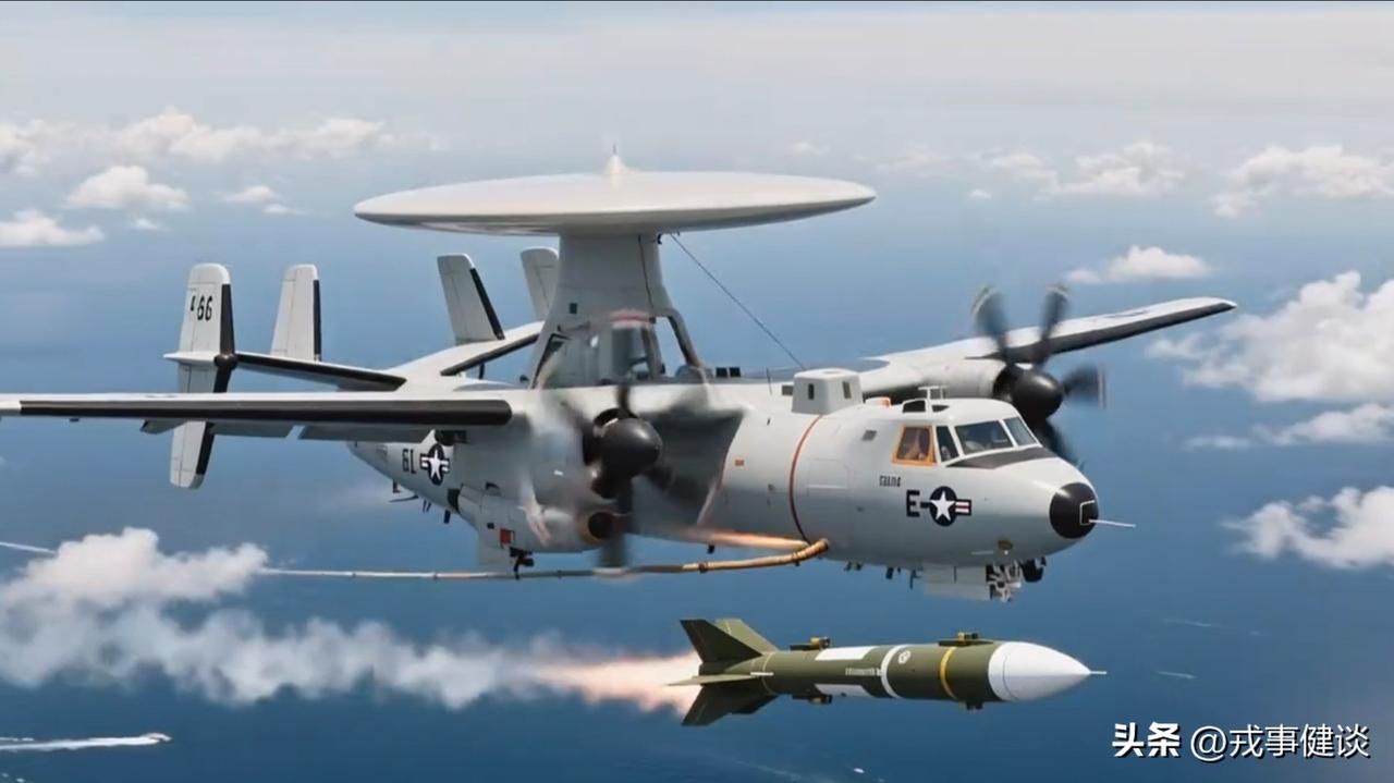 E-2D紧急驰援中东，美军重布一个大局——

美军现役最实用、最先进的舰载预警机