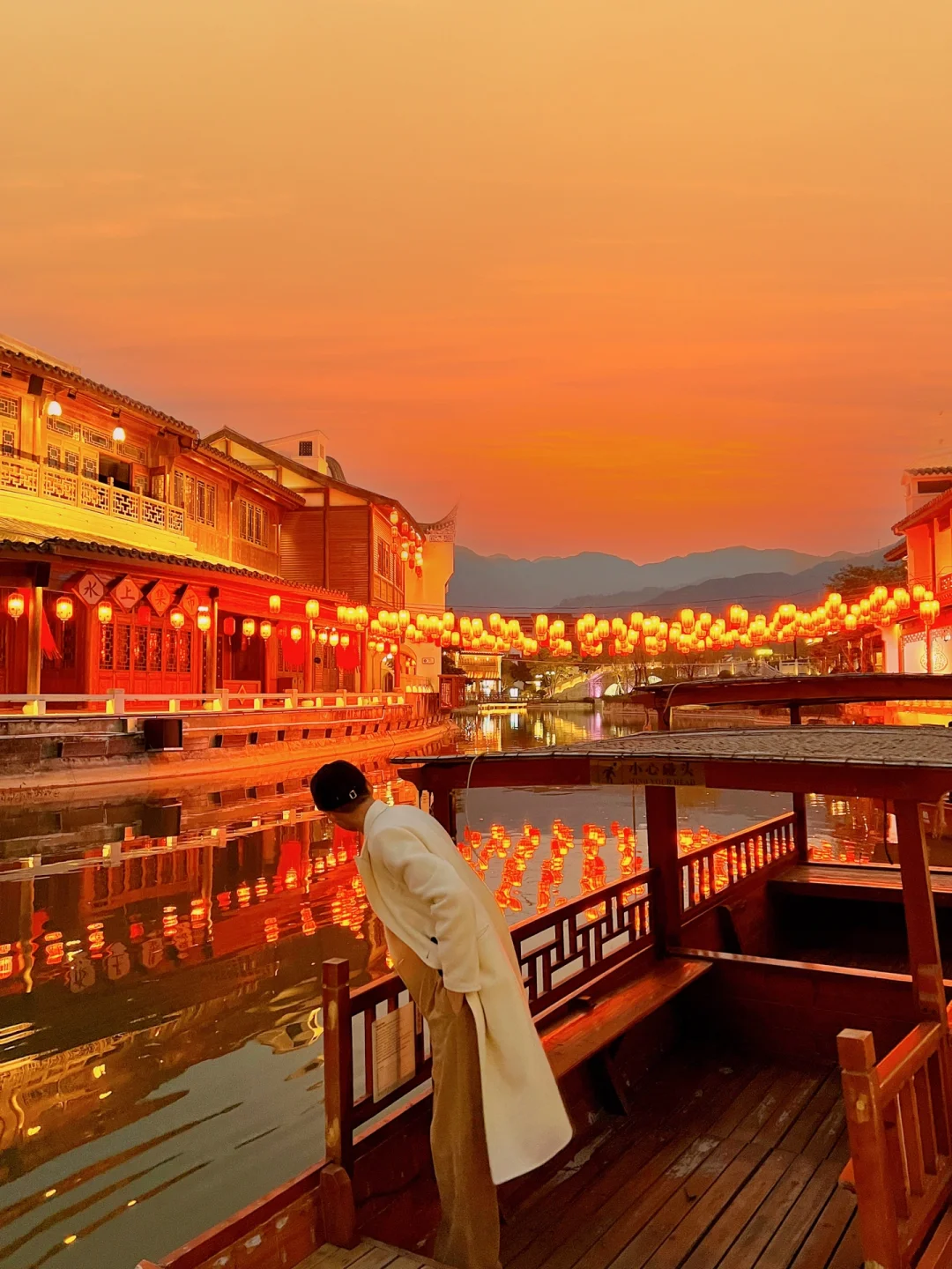 福州最美的夜景，小桥流水灯火人家～