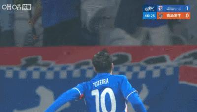 上海申花特谢拉补射破门！上海申花