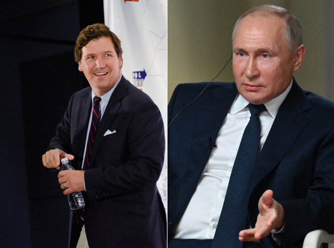 美国记者塔克·卡尔森(Tucker Carlson)近日来到莫斯科。盛传卡尔森可