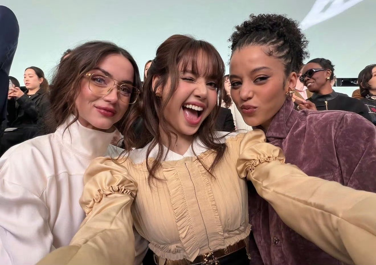 LISA with Chase Infiniti and Ana de Arma