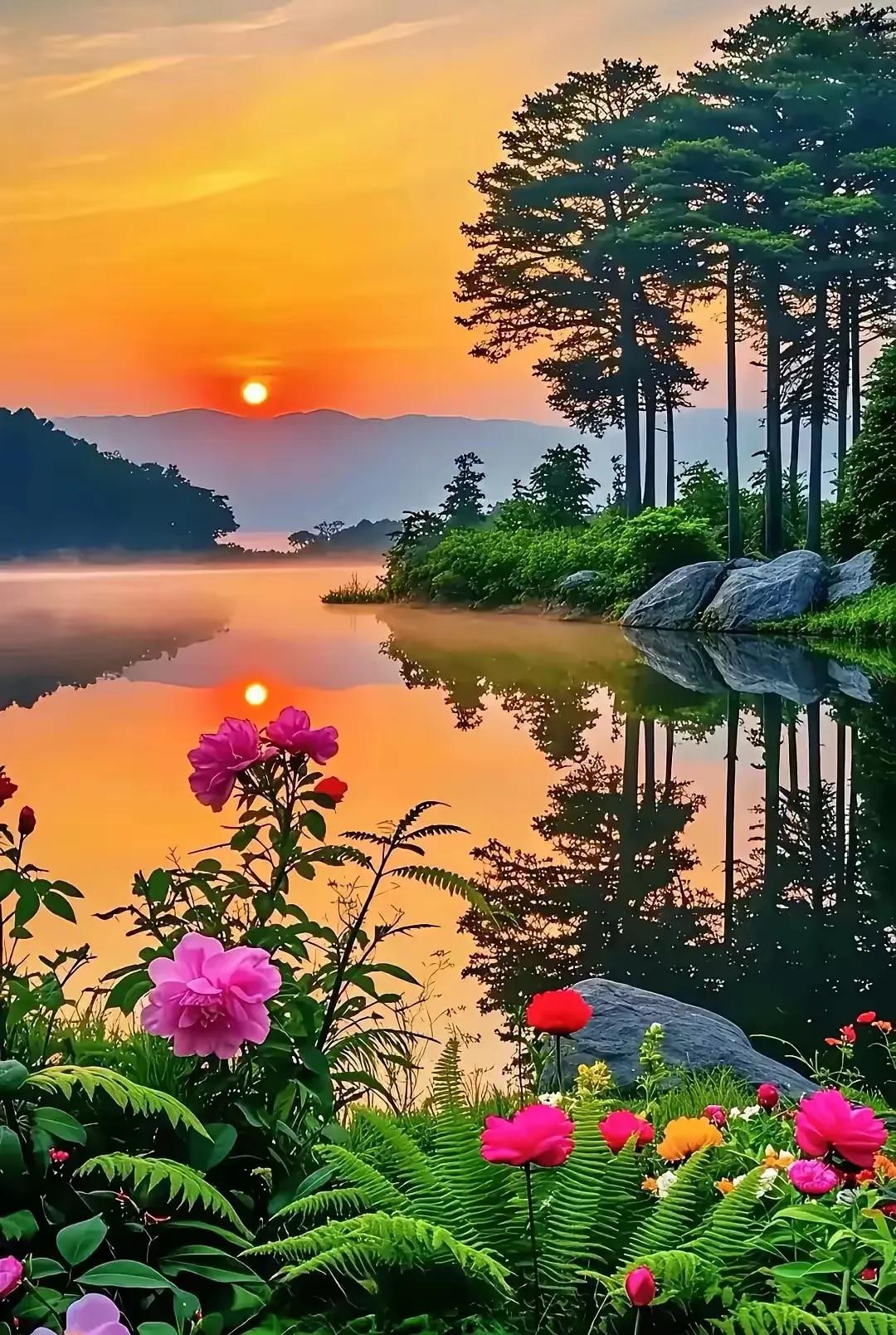 七律《暮怀》

一世悲欢伴吉凶，
半生甘苦自从容。
少年袒袂追风去，
老岁舒怀避