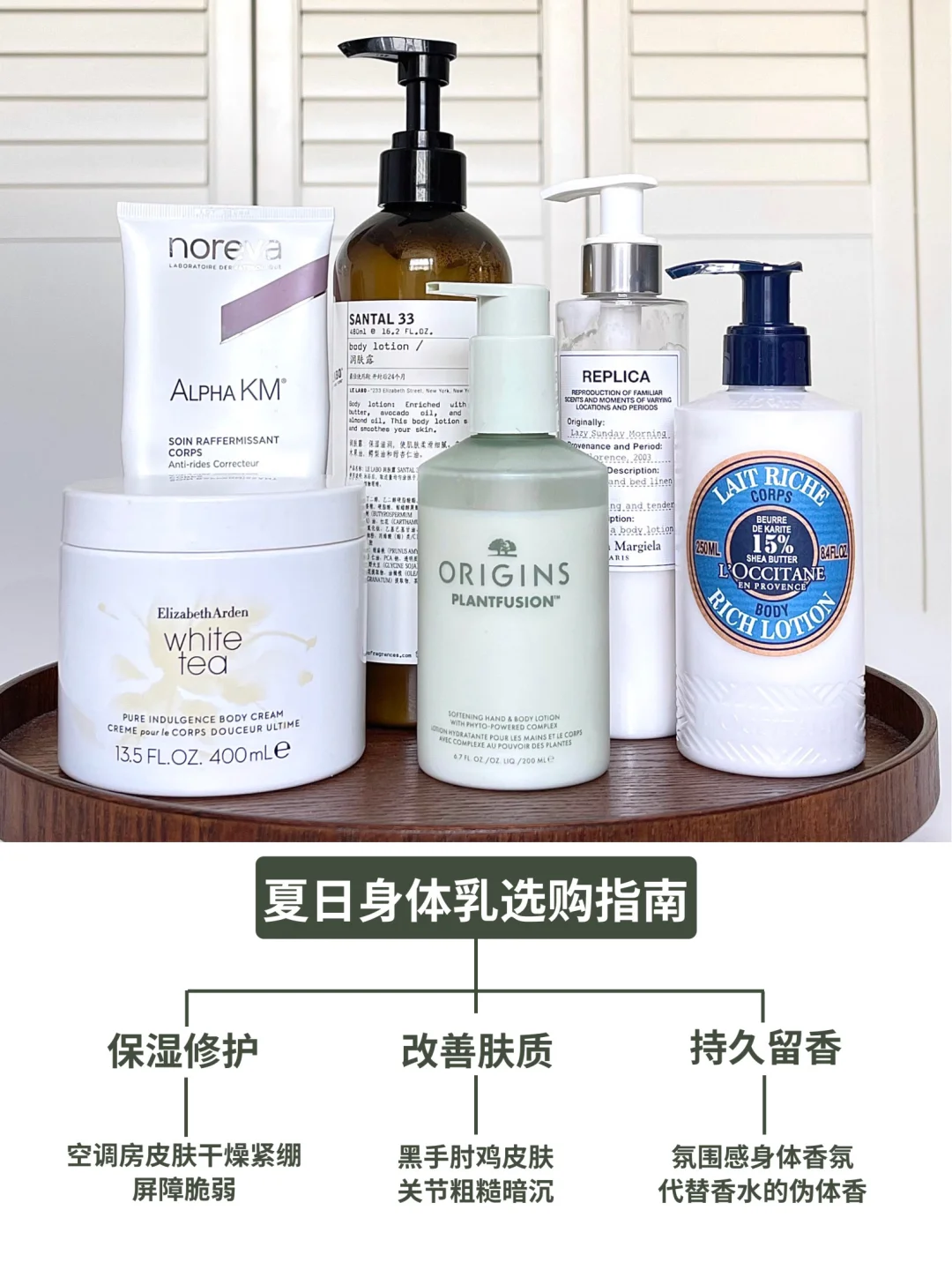 夏日身体乳选购指南！一篇唠明白！