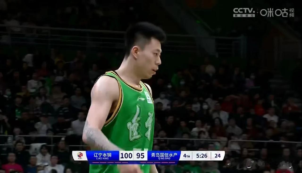 证明之战！辽宁男篮主场力克青岛男篮，辽宁队的公子哥们发挥出色。

1. 张镇麟今