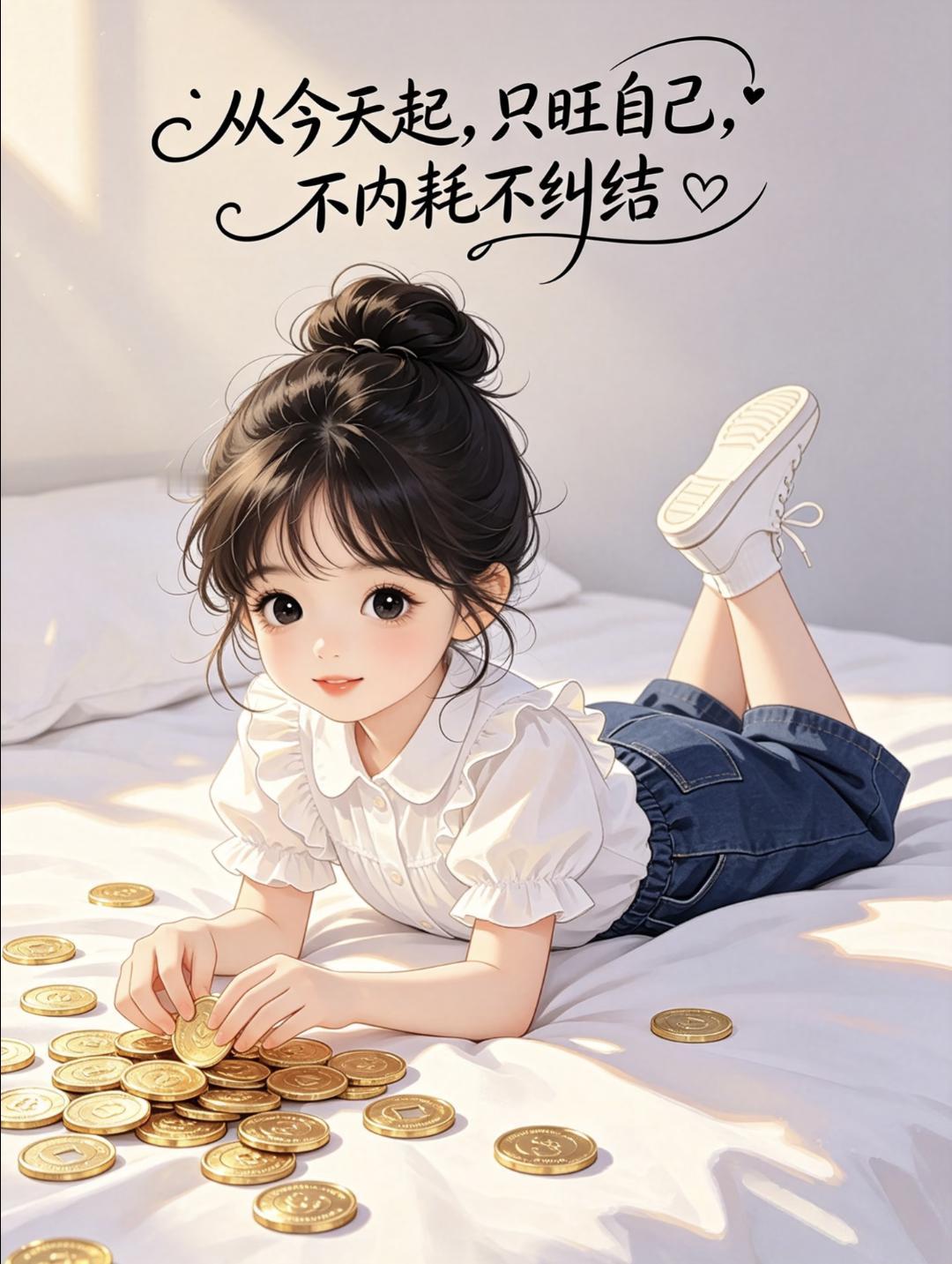 从今天起，只旺自己，不内耗不纠结
1. 心宽一寸，路宽一丈，旺自己先旺心。
​2