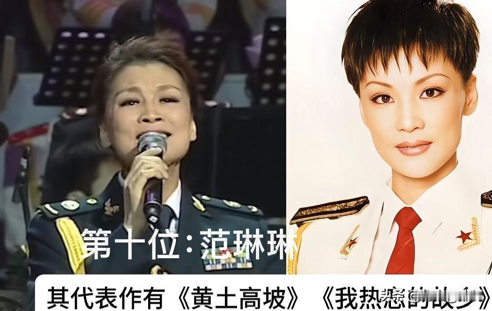 海政文工团10位一级歌唱家：宋祖英、吕继宏、苏小明……你认识几位？

他们的歌，