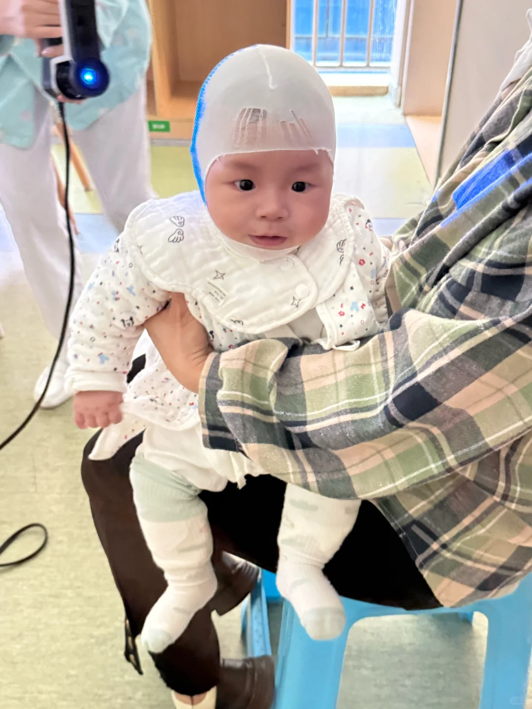 四月龄67cm 头型不过关