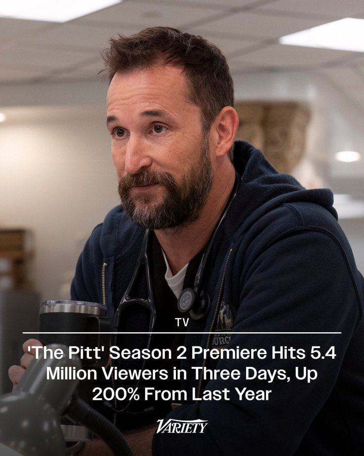 《匹兹堡医护前线》第二季开播大热，首集在上线三天内美国观众达到540万，比去年第