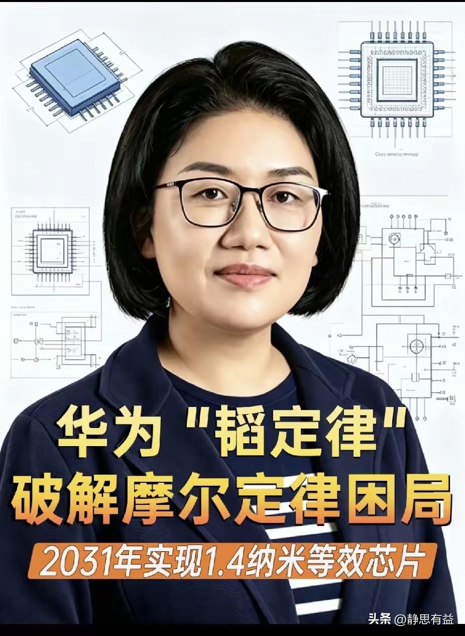 韬(τ)定律出来了，华为技术牛，文化底蕴也牛，家国情怀更是伟大。
韬，文韬武略，