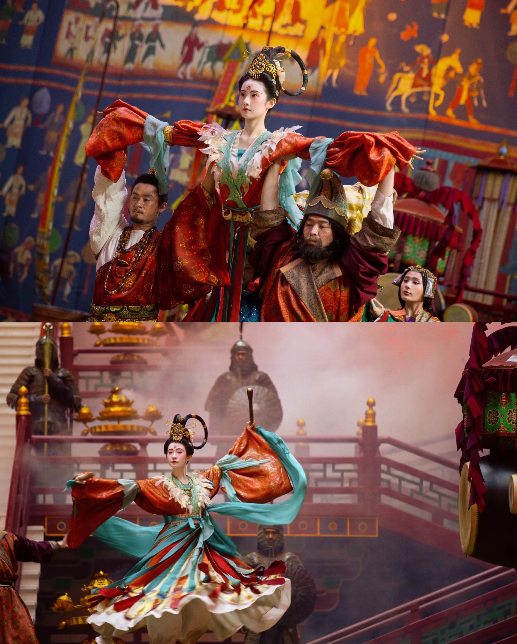 张艺凡电影敦煌英雄妆造美到我了张艺凡从敦煌壁画里飞出来了 妆造团队真的用心了，发