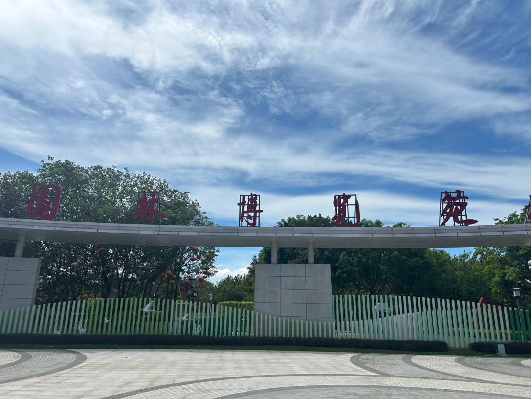 白云间透露出一些蓝，带孩子出来玩一玩！就是有点热🥵 
