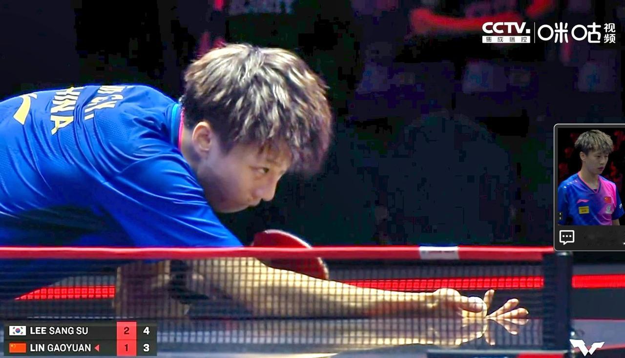 #春日生活打卡季#
可惜了！林高远1：3李尚洙，遭遇一轮游！

四局比分：11: