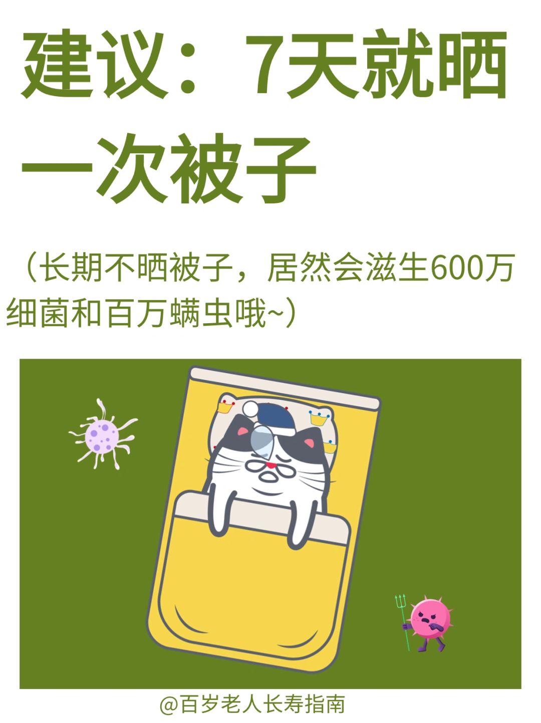 真心建议：7天就晒一次被子✅