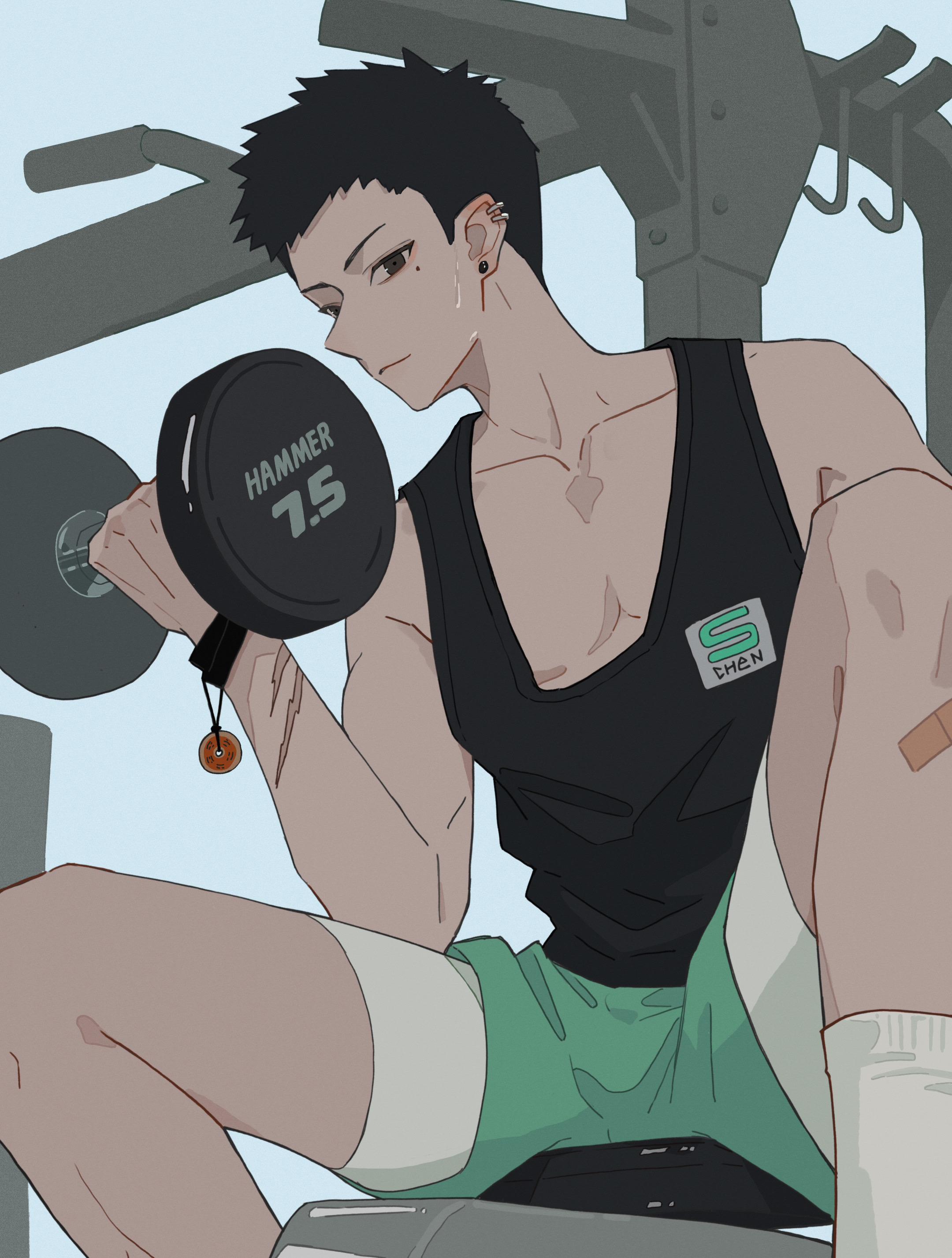 只发一张图是不是没人看🤪🤪。画一个男孩子再睡觉