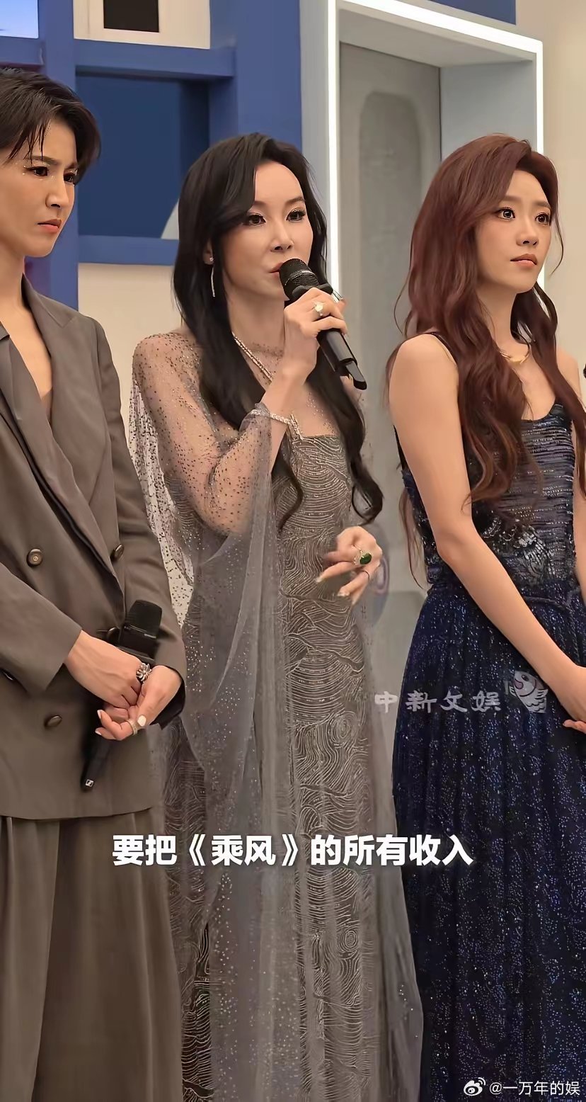 永远会为萧蔷这样优秀真诚的女性所折服她说来参加浪姐，是为了多募一些善款节目所有收