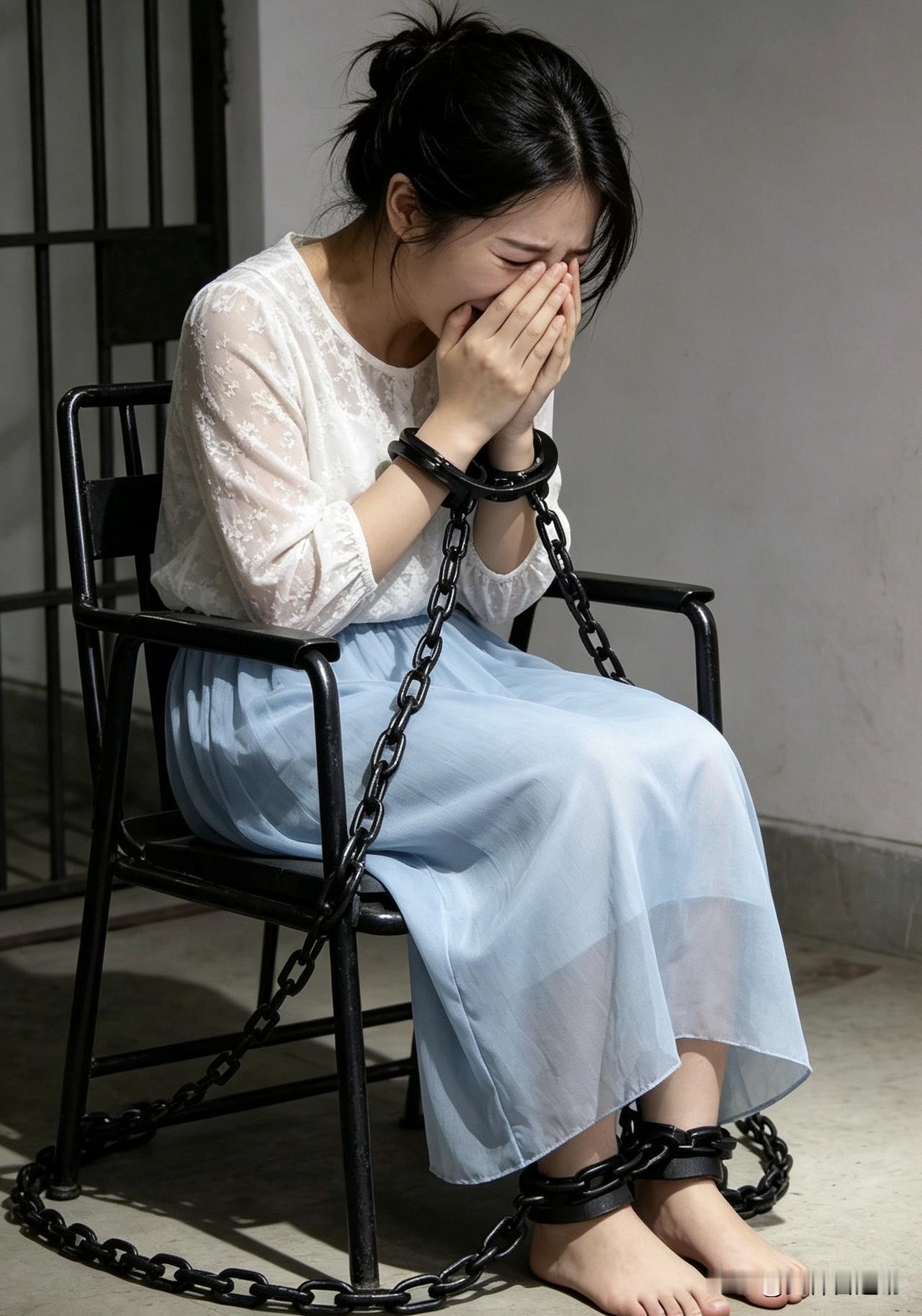 闺门谨守莫轻狂，红杏出墙必受伤。
若触刑章成罪妇，铁窗枷锁度年长。