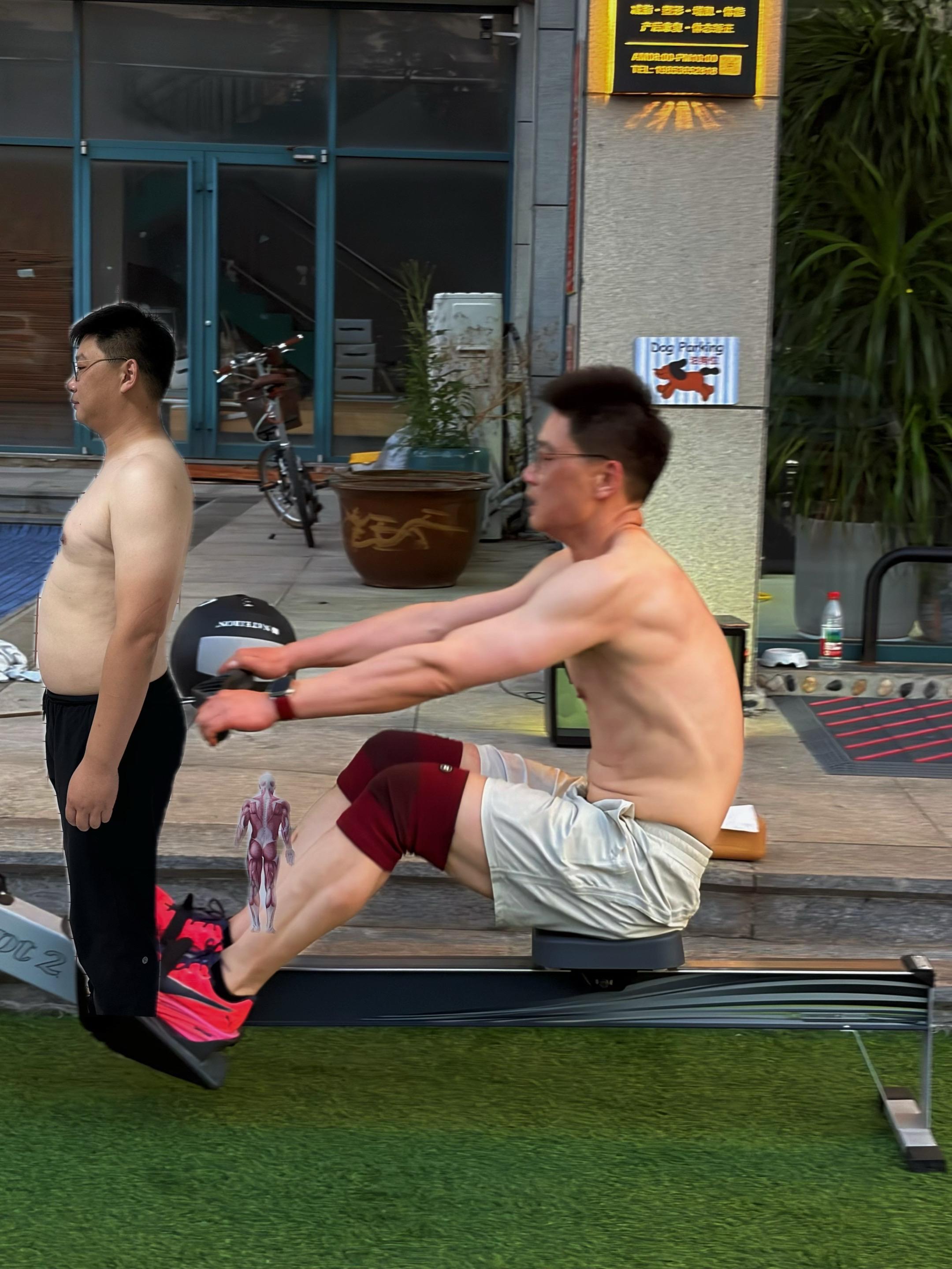 瘦会传染吧