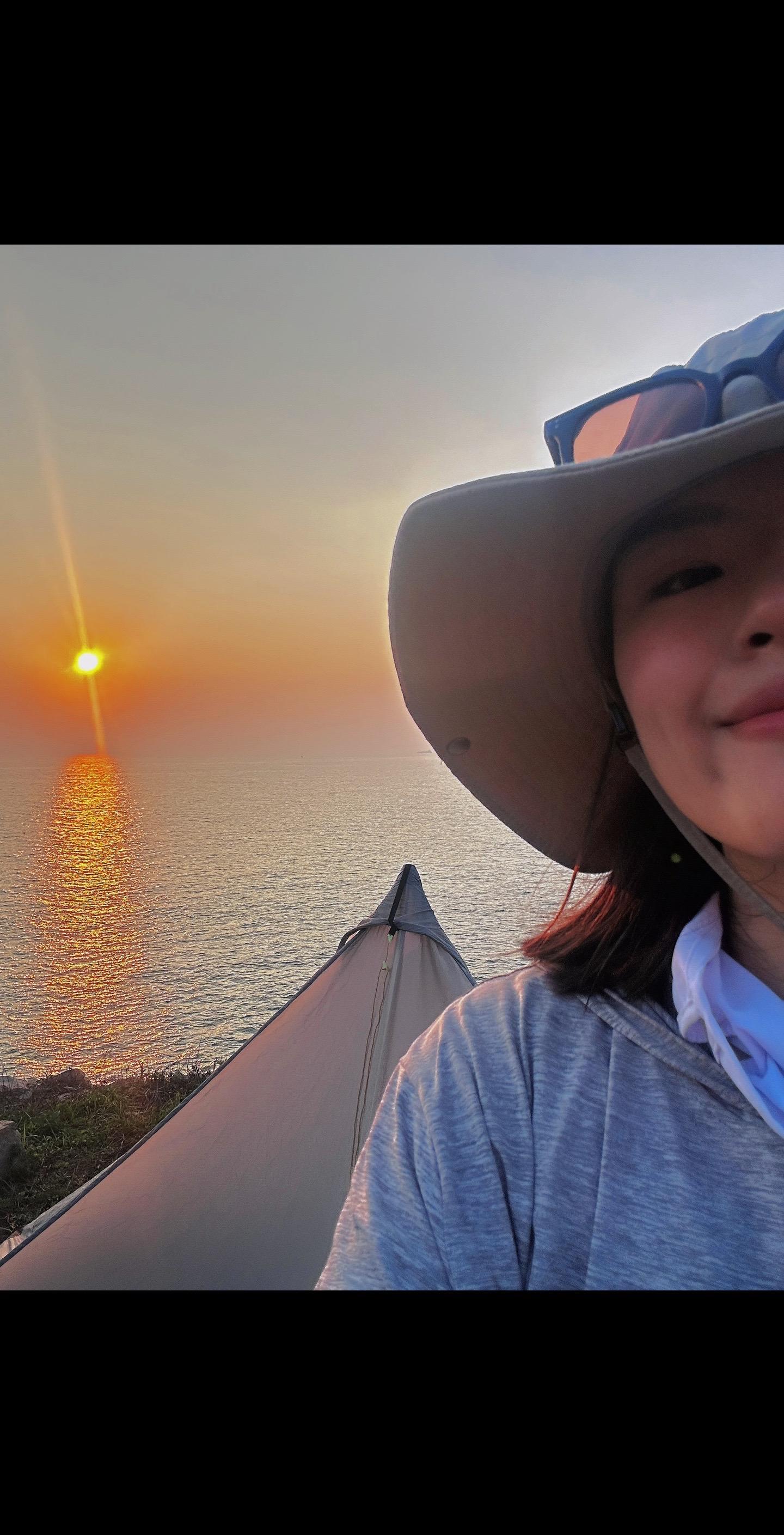 在这个傍晚我的流浪有了意义。