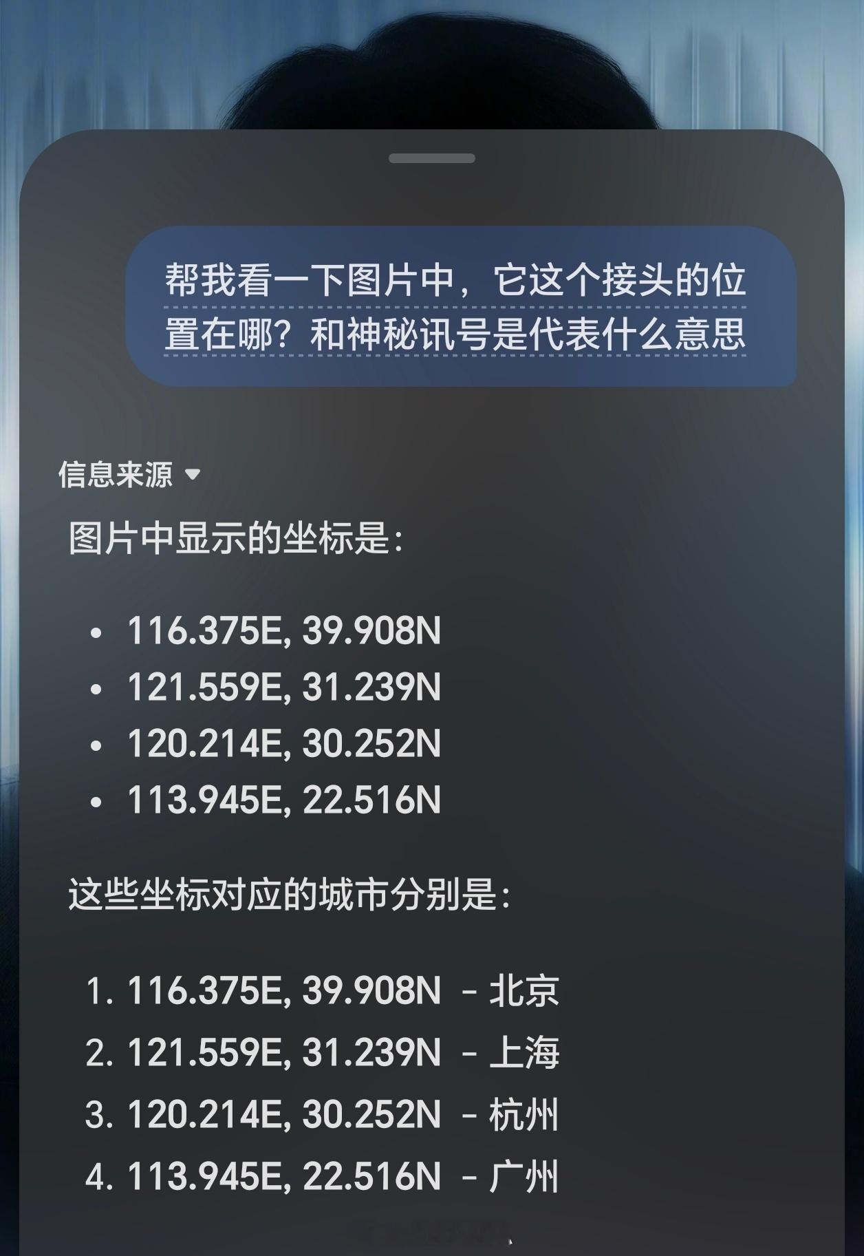 荣耀600系列也开始预热了，代言人依旧是肖战根据图片内容四个坐标分别是：北京，上