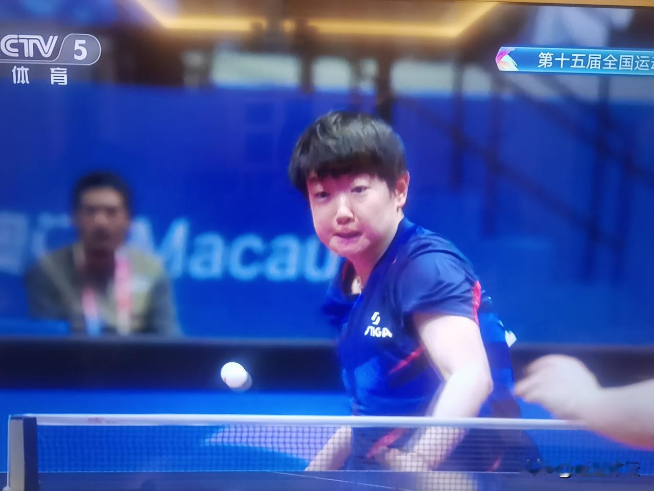 孙颖莎逆转朱雨玲，目前大比分3：1领先朱雨玲！全运会乒乓球女单半决赛，孙颖莎3：