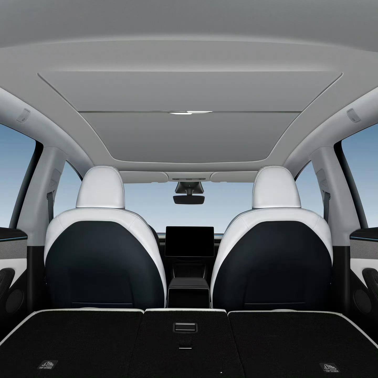 model y 官方商城发布了首款可伸缩遮阳帘，售价 1499，乐 