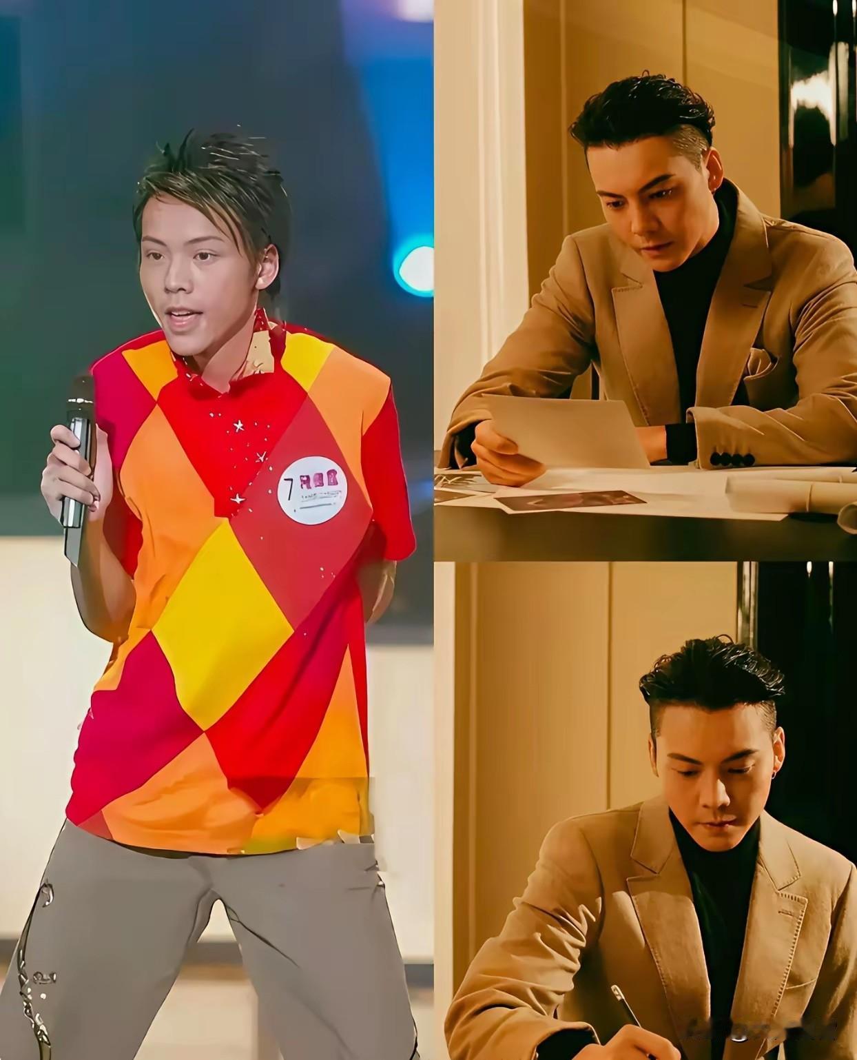 这图说明了什么？发型很重要！
合适的发型让人看起来精神抖擞，样子也帅气了很多。而