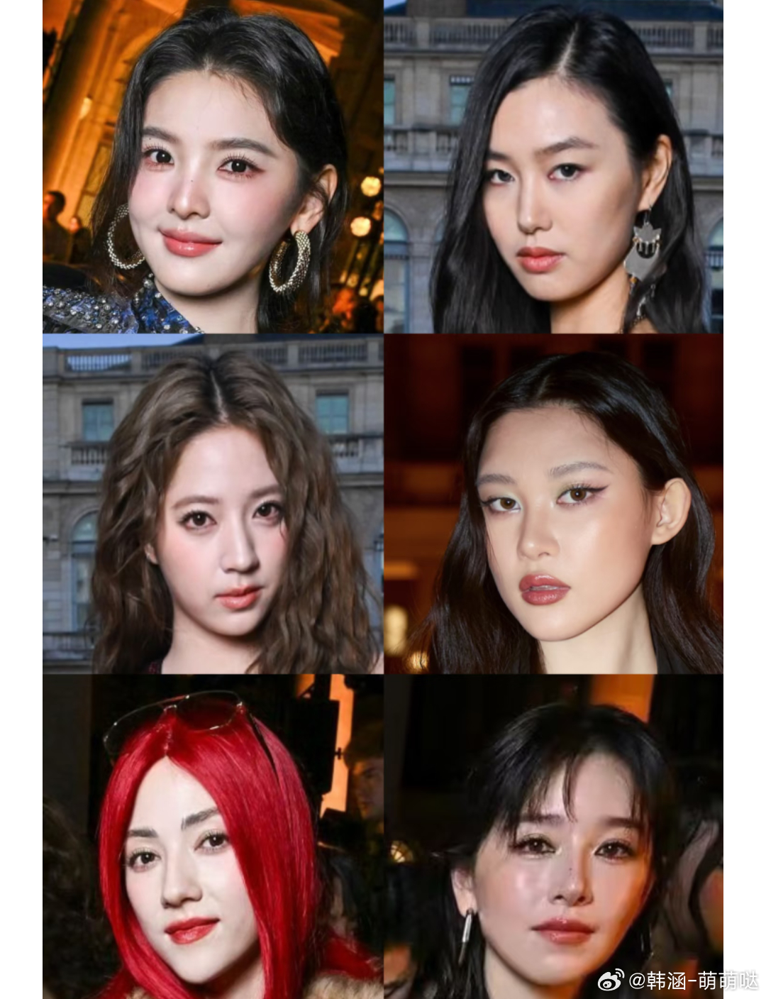 Isabel Marant大秀G社怼脸生图章若楠、娜然、阚清子、欧阳娣娣、陈嫣冉