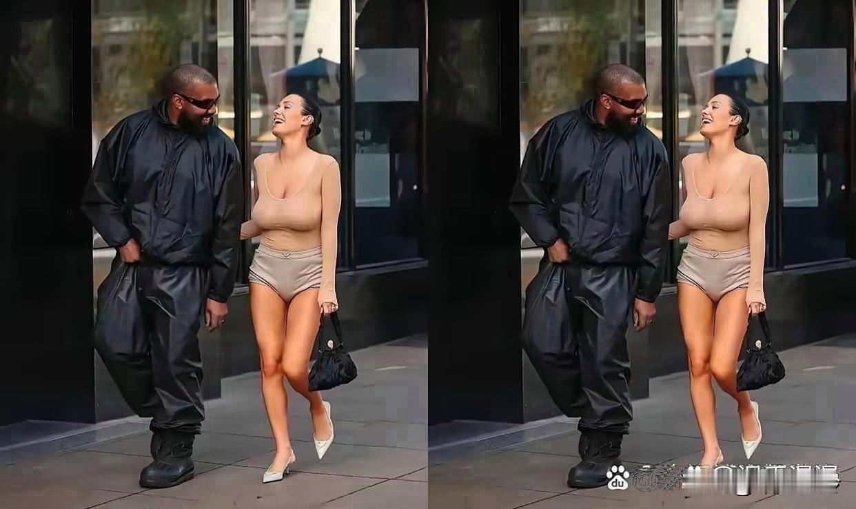 侃爷的妻子一向穿搭大胆出位。就说有时候她出席活动，那衣服恨不得就跟没穿似的，大面