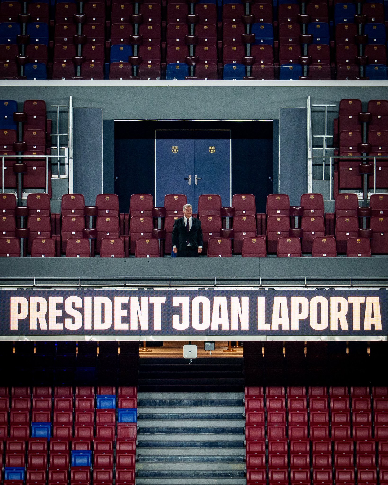 拉波尔塔新一期到2031年6月30号❤️💙巴萨大选巴萨拉波尔特连任巴萨主席