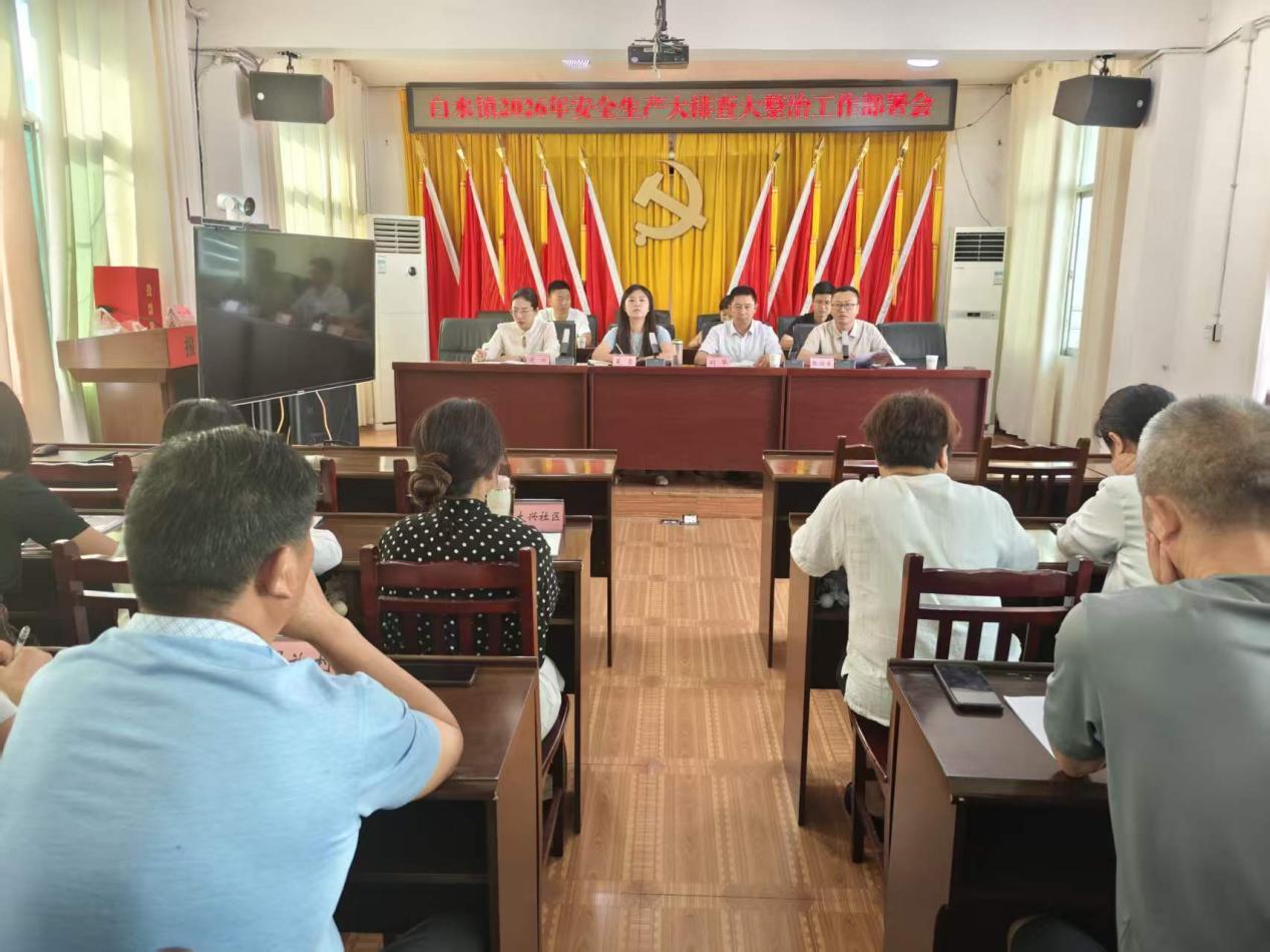旺苍县白水镇：“警示教育+部署落实”筑牢安全生产防线
       
近日，旺苍