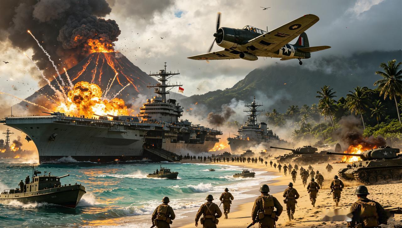 二战日军在哪战死最多?
答案就是太平洋战场，尤其是那些惨烈的岛屿争夺战。
根据日