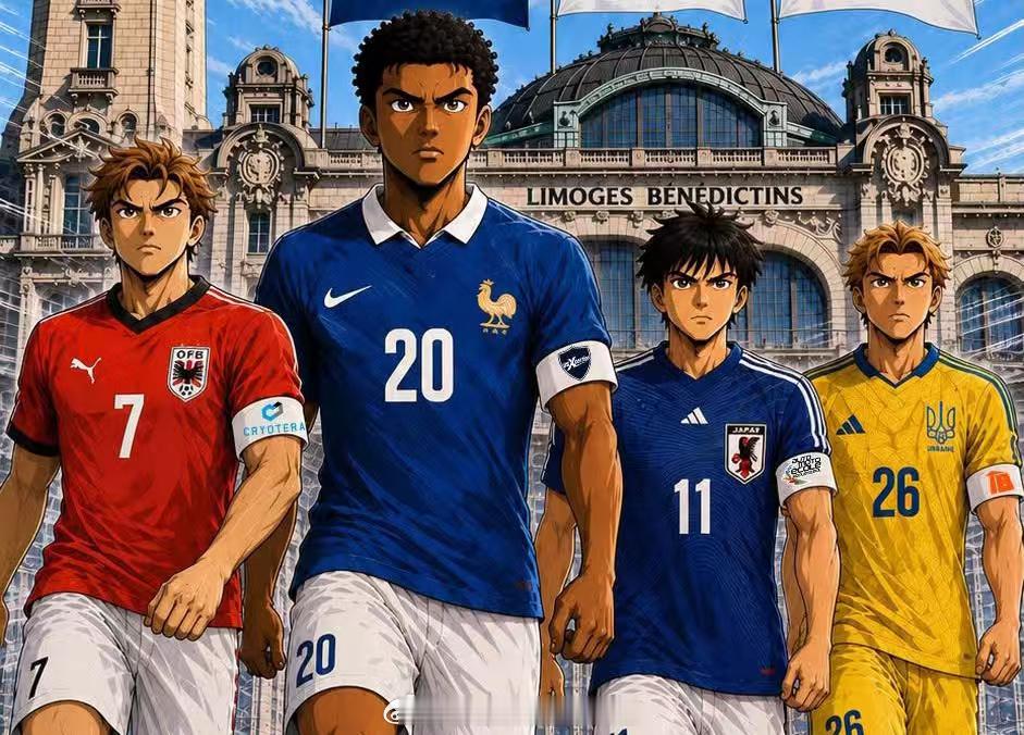 🏆第19届利摩日四国锦标赛（2009年龄段）参赛球队：法国、日本、奥地利、乌克