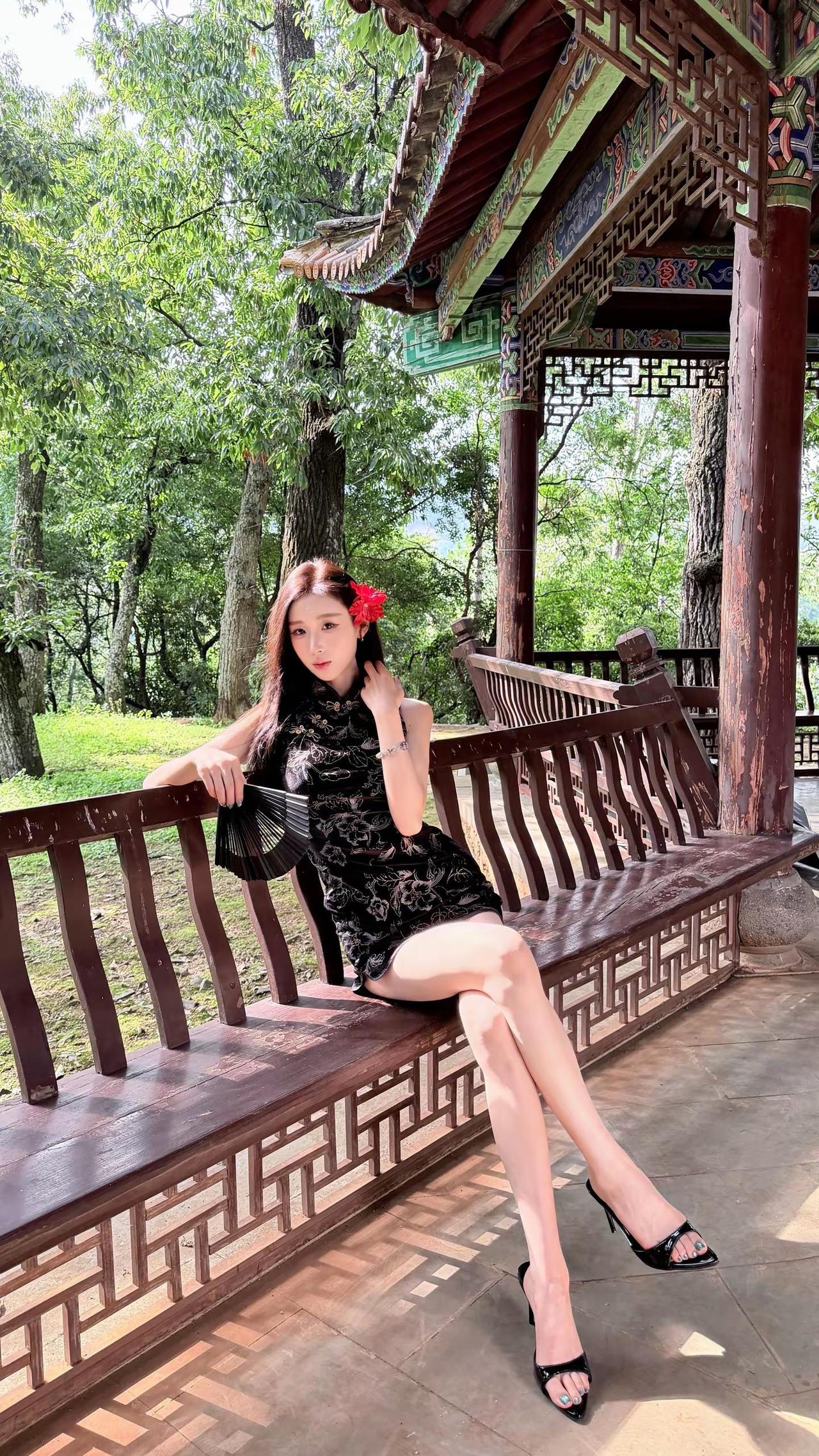 柔是东方骨。中华娘 旗袍